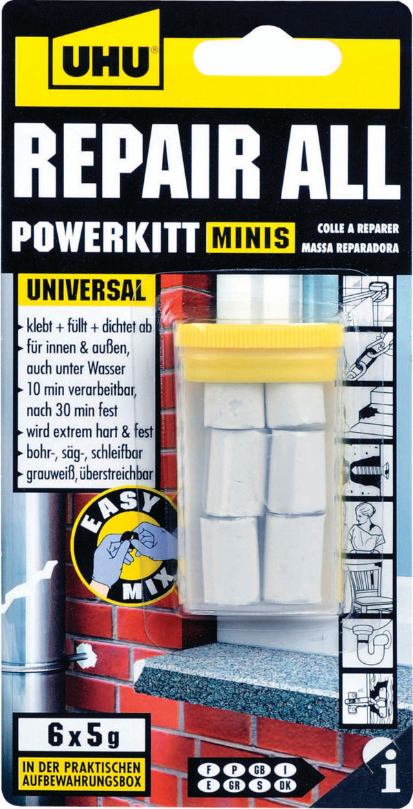 Uhu Klebstoff repair all Powerkitt