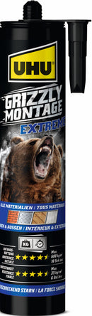 Eagle owl adhesive grizzly assembly extreme white