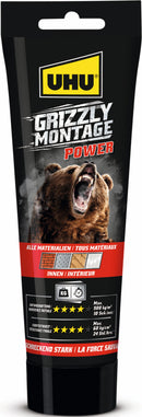 Uhu Klebstoff Grizzly Montage Power Weiss