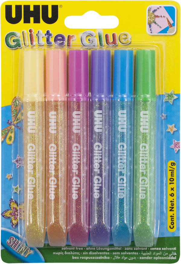 Uhu Basteln Glitter Glue shiny