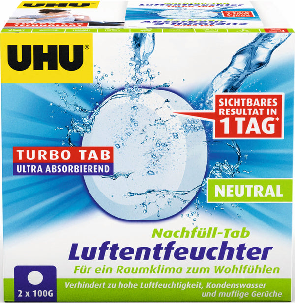 Uhu Luftbehandlung Zubehör Air Max® Luftentfeuchter Ambiance Nachfüll-Tabs Neutral