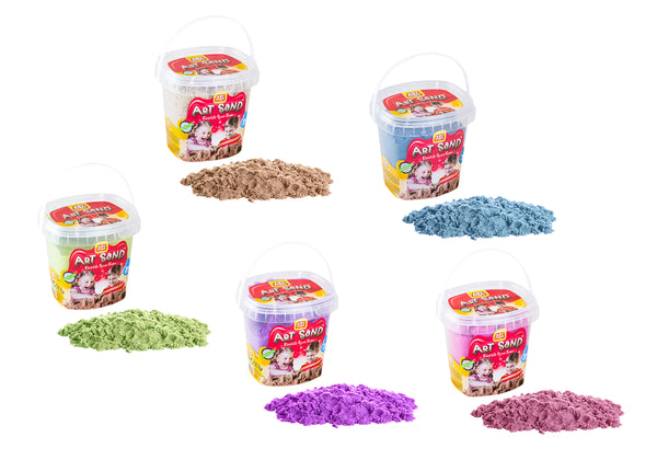 DEDE Kinetic Sand A&C 400 g 5 Farben assortiert