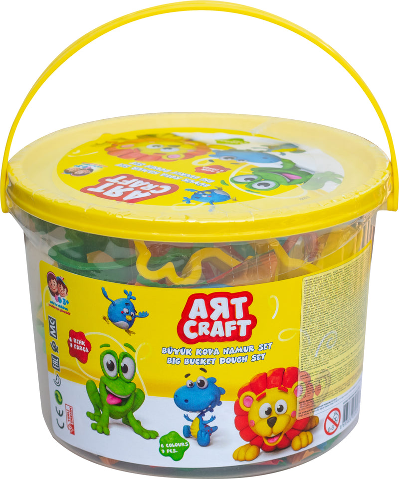 Art Craft Knete Eimer Knetset