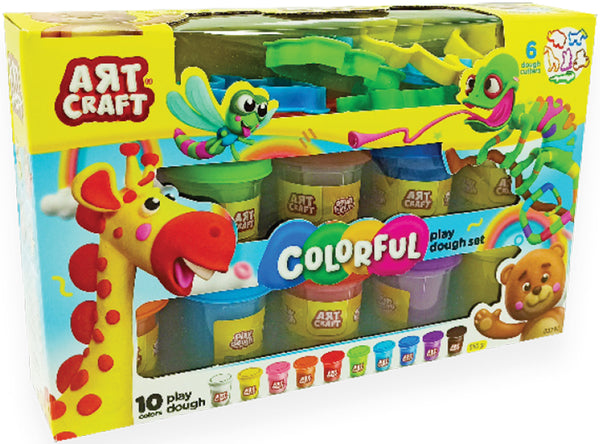 Art Craft Knete Buntes Knetset 16 Stück