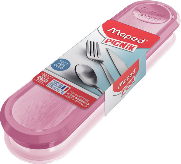Maped Besteck Maped Besteck-Set rosa