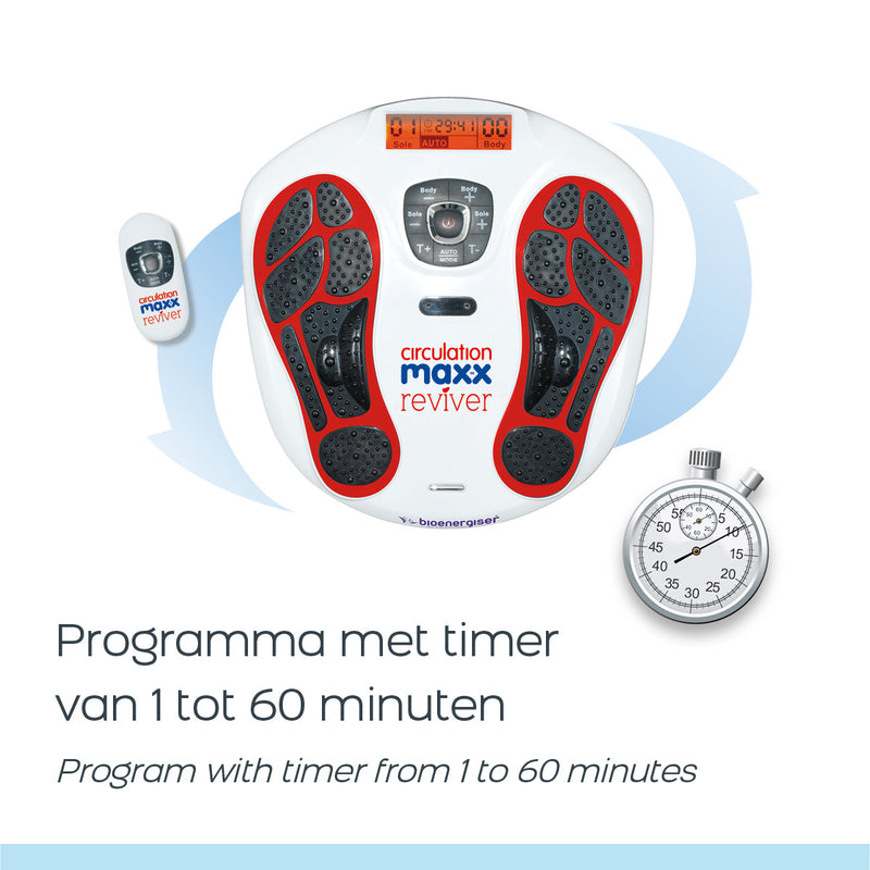 BioEnergiser Muskelstimulator Kreislauf Maxx Reviver
