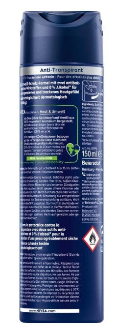 Nivea Deospray 150ml Dry Active Antitranspirant