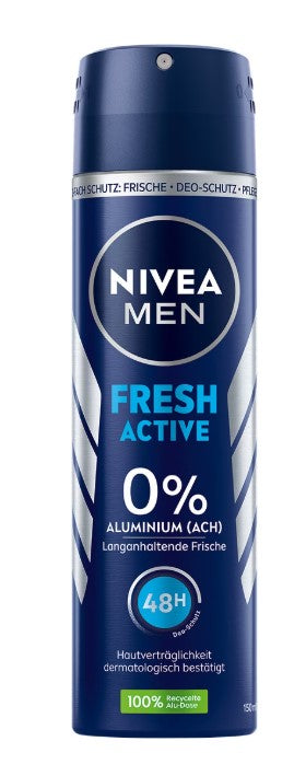 Nivea Deospray 150ml Men Fresh Active