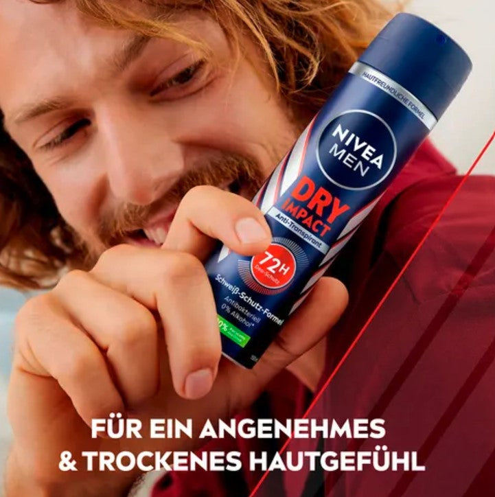 Nivea Deospray 150ml Men Dry Impact Antitranspirant