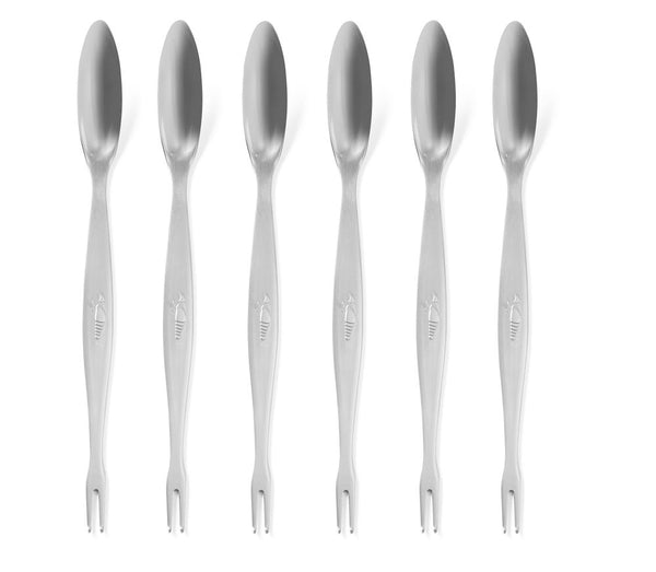 Hendi Shell Animal Cutlery Hummer Fork 6 pièces 6 pièces, (L) 205 mm