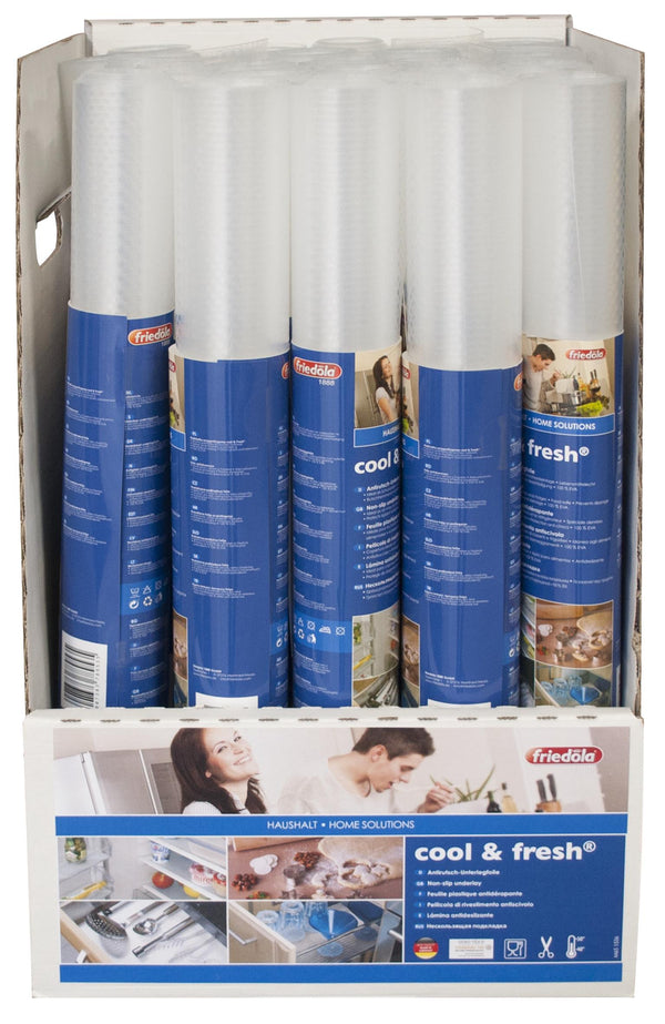 Friedola anti-glissade cool et frais de cuisine fraîche transparent 50x150 cm