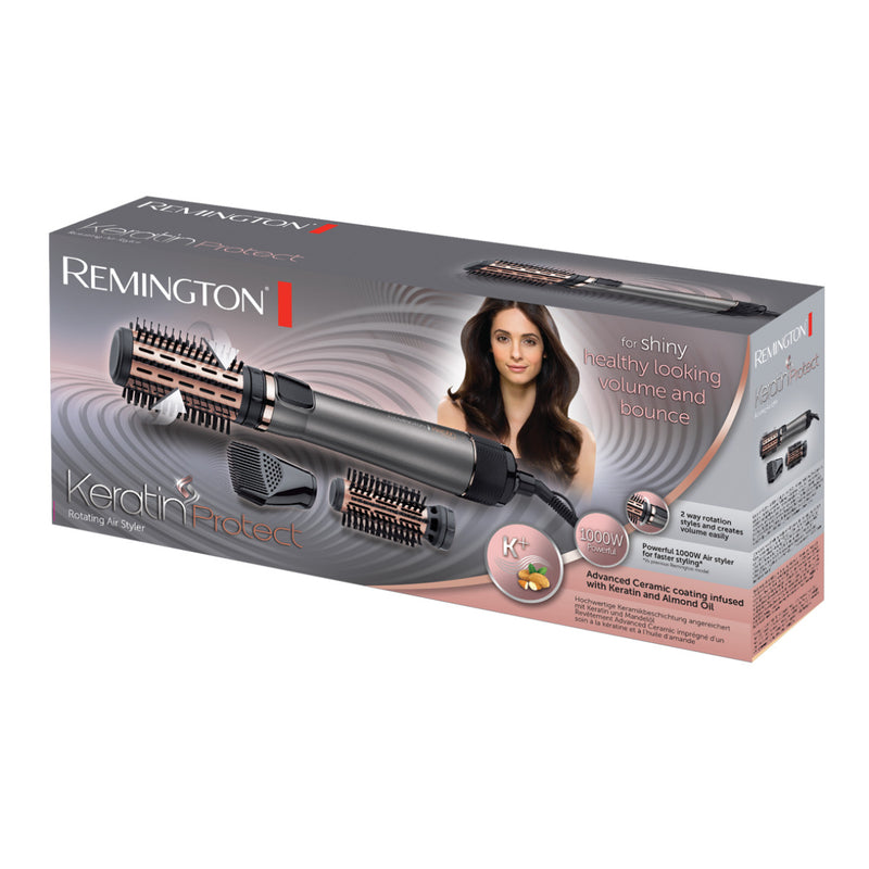 REMINGTON Warmluftbürste AS8810 Keratin Protect rotierend