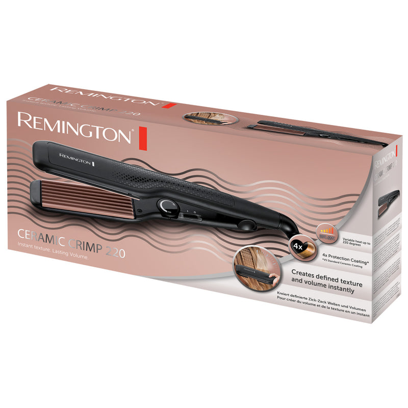 REMINGTON Haarglätter S3580 Kreppeisen Ceramic Crimp 220