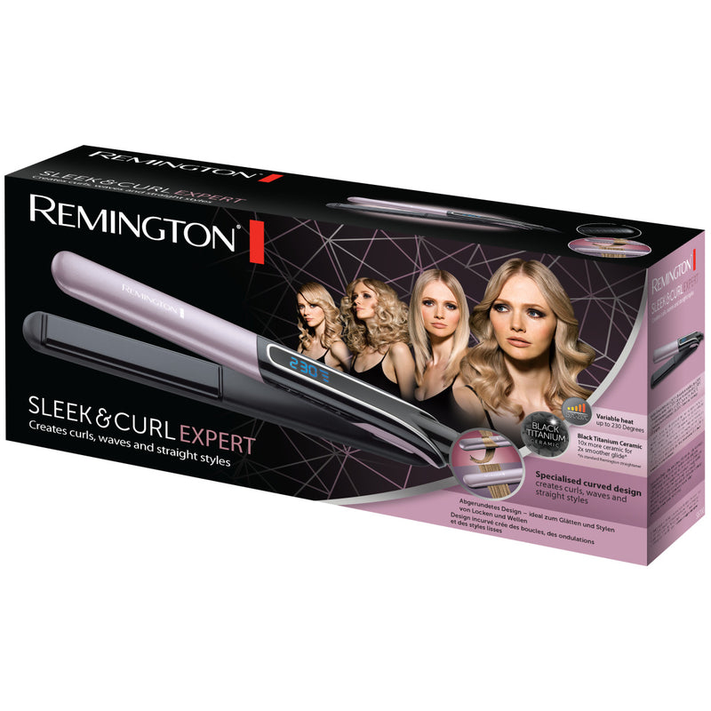 REMINGTON Haarglätter S6700 Sleek and Curl Expert