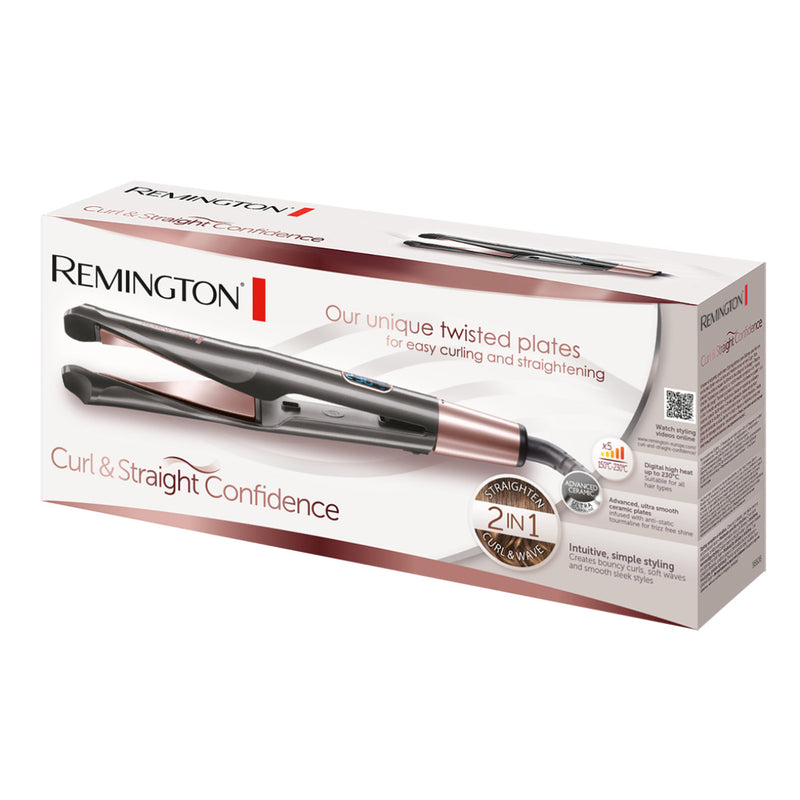 REMINGTON Haarglätter S6606 Curl & Straight Confidence