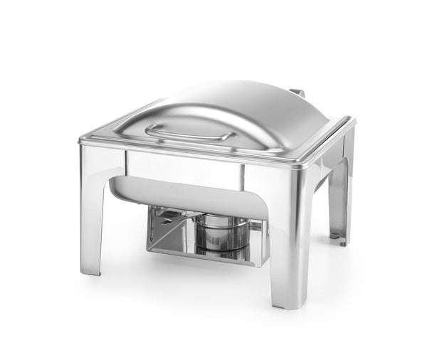 Hendi chafing dish tchafing plat gn 1/2 satined 4l