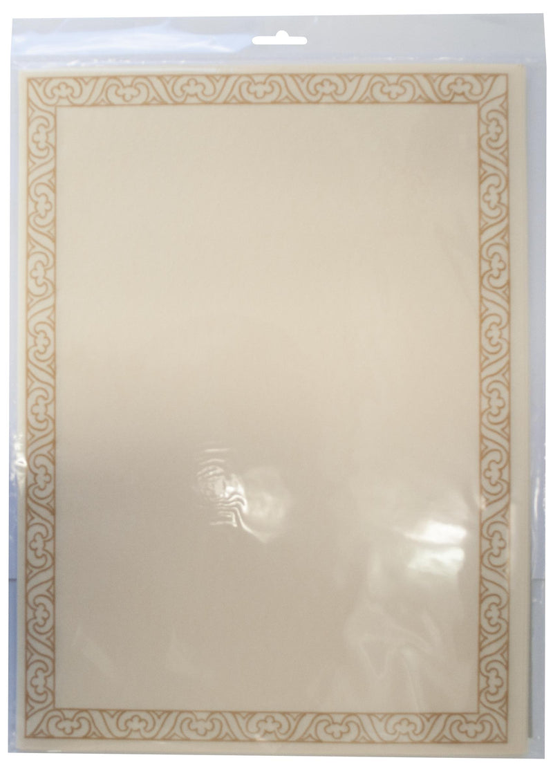 DECO Tischset creme 30x40 cm 10 Stück