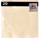 SnackPack Servietten creme 33x33 cm 20 Stück