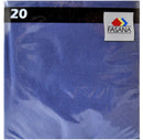 Snackpack napkins blue 33x33 cm 20 pieces