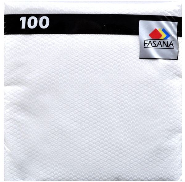 SnackPack Servietten weiss 1-lagig 33x33 cm 100 Stück