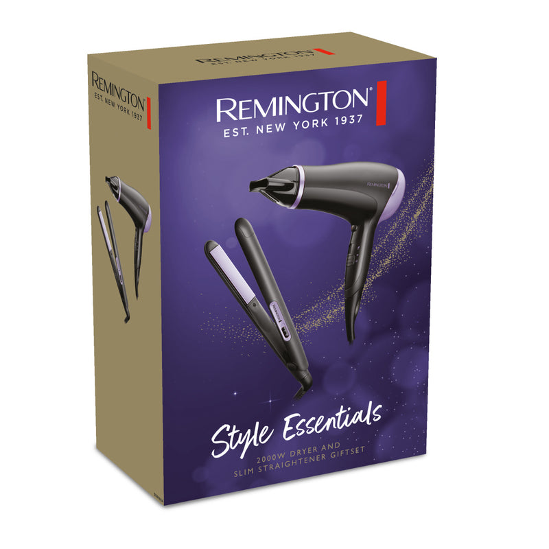 REMINGTON Haartrockner D3016GP Style Essentials Geschenkset