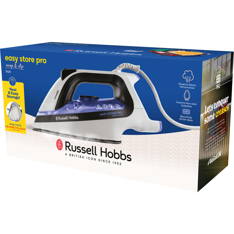 RUSSELL HOBBS Dampfbügeleisen 26730-56 Easy Store Pro Wrap&Clip