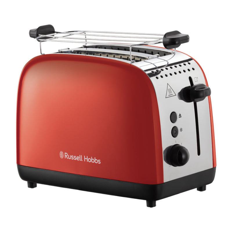 RUSSELL HOBBS Toaster 26554-56 Colours Plus 2S toaster rot