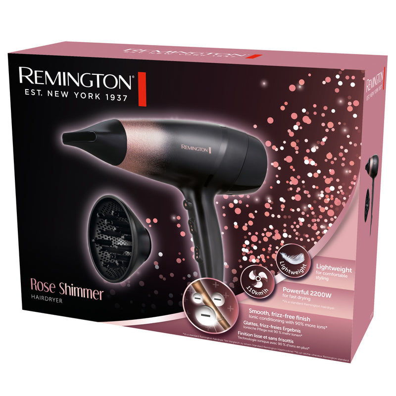 REMINGTON Haartrockner D5305 Rose Shimmer