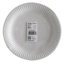 Party carton plate white 23 cm 20 pieces