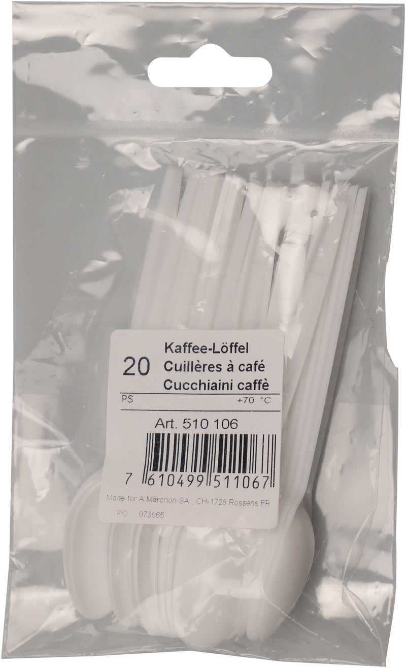 No Name Plastikkaffeelöffel 20 Stück