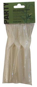 PARTY Gabel 17.5 cm Bio CPLA 12 Stück