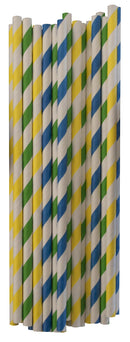 Party straw drinking paper 24 pieces