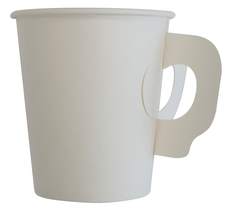 PARTY Kaffeebecher mit Henkel Papier 12 Stück