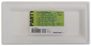 PARTY Teller rechteckig 26x13 cm Zuckerrohr 12 Stück
