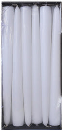 Wiedemann Kerzen Stabkerze 25x2.5 cm weiss 12 Stück