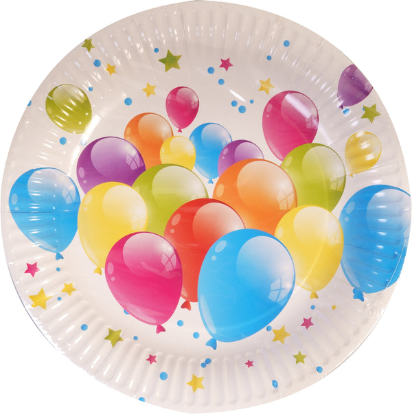 PARTY Teller Balloons 23 cm 8 Stück