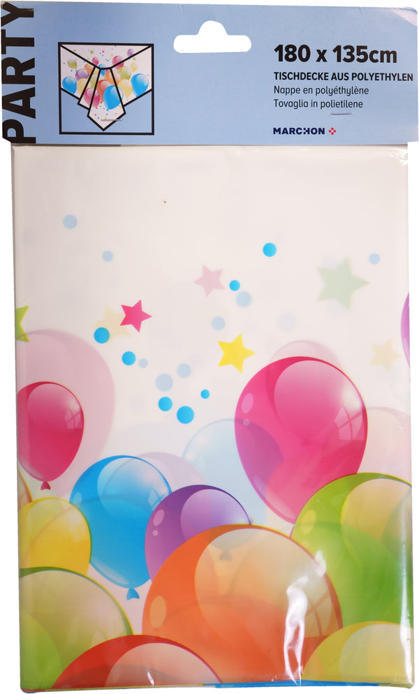 PARTY Tischtuch Tischdecke Balloons 135x180 cm
