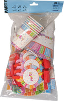 Party Party Set Happy Birthday 31 Pezzi
