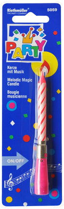 Riethmüller Candle Candle con musica buon compleanno