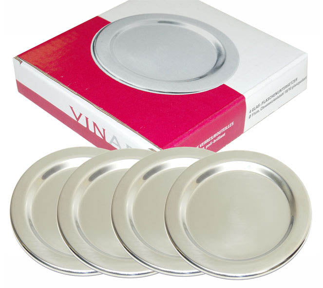 Pinta bottiglia di Vinart Coasters Ø 11 cm