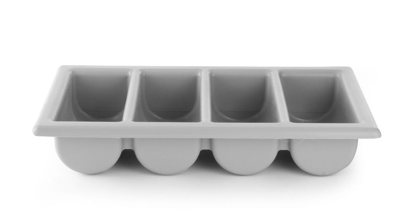 Hendi cutlery container gray, 530x325x100mm