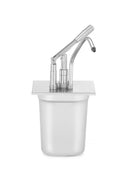 Hendi lid donor GN container made of stainless steel GN 1/6