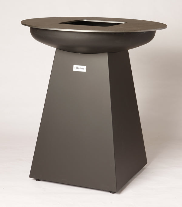 OnFire Feuerstelle BBQ 95x86 cm schwarz pulverbeschichtet