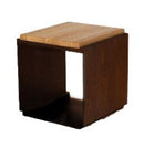 OnFire Hocker Quadratischer Cortenstahl