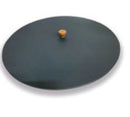 Onfire accessories fireplace cover round with wooden handle to BBQ Onfire