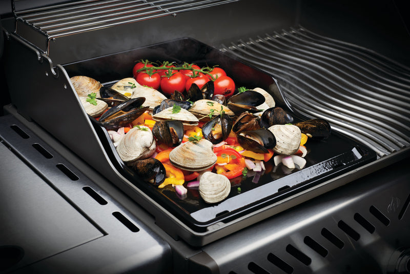 Napoleon Zubehör Grill Porzellanbeschichtete Gusseisen-Plancha