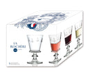 La Rochère drinking glass subsidy set 4 drinking glasses 24Cl