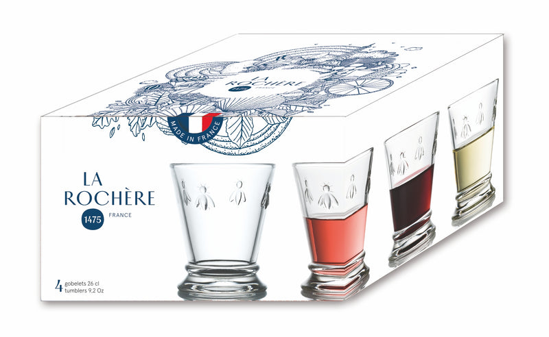 La Rochère Glas Abeille Trinkglas 26 cl