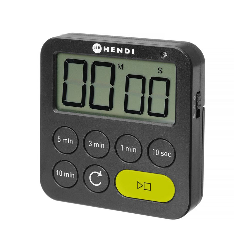 HENDI Timer Schwarz 82x20x88mm