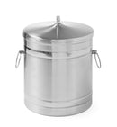 Hendi ice bucket barup double -walled 5l silver